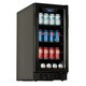 Koldfront Black 80-can Built-in Beverage Cooler