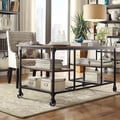 INSPIRE Q Nelson Industrial Modern Rustic Storage Desk