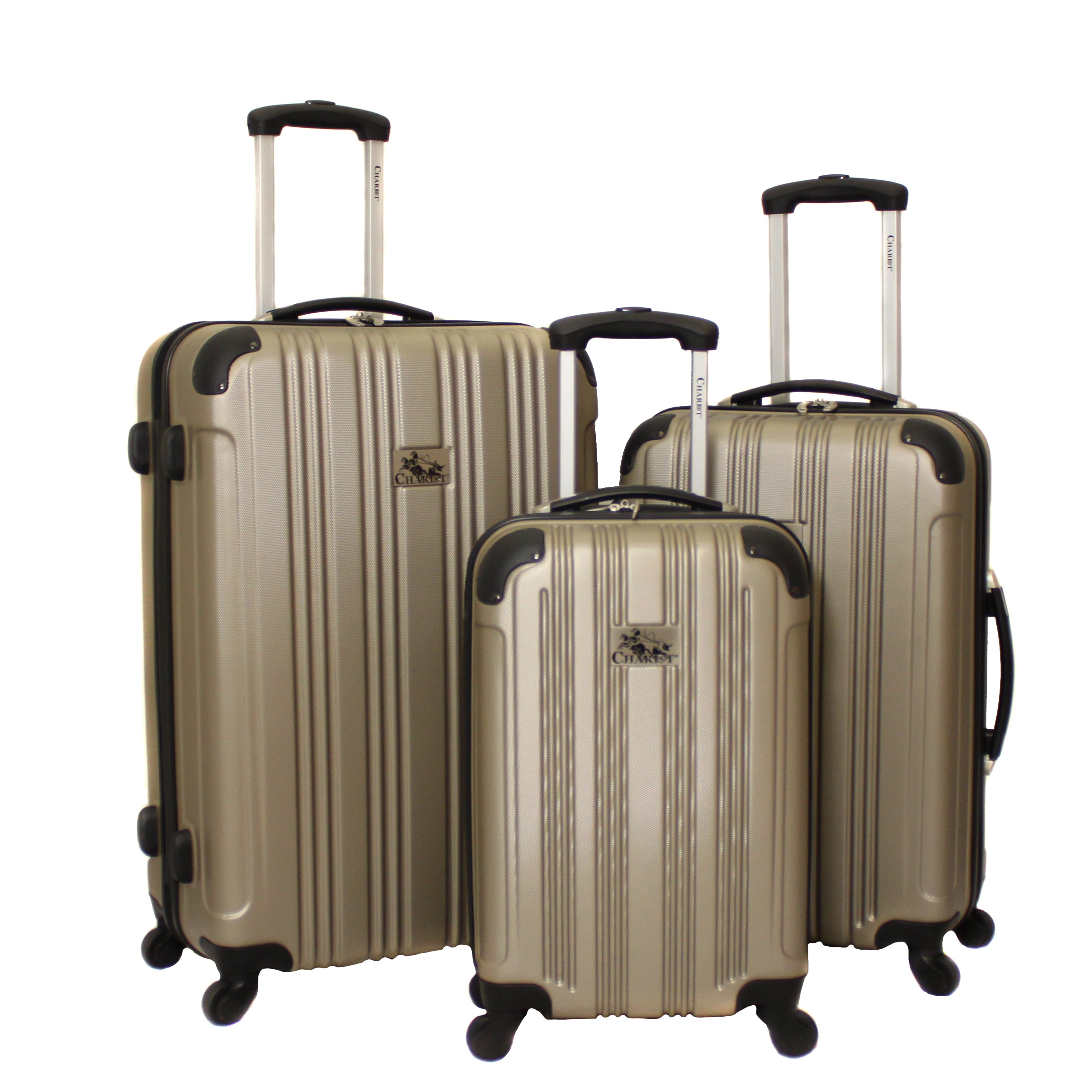 Chariot Travelware Chariot Modena 3 Piece Hardside Lightweight Upright