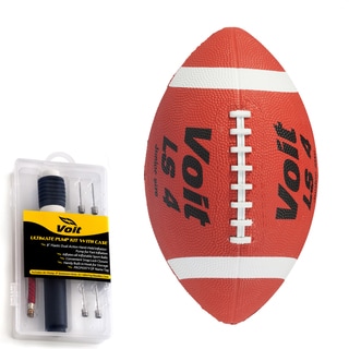 Voit Junior Rubber Football with Ultimate Inflating Kit-Image