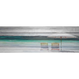 Today Sale Parvez Taj 'By the Beach' Fine Art Print