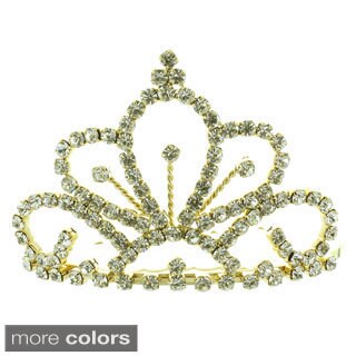 Kate Marie 'Sarah' Victorian Rhinestone Tiara Comb-Image