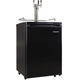 EdgeStar Black Full Size Triple Tap Kegerator with Digital Display