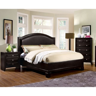 Hot Deal Furniture of America Belliane 3-Piece Transitional Style Bedroom Set