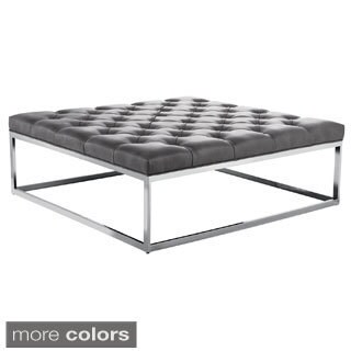 Low Price Sunpan Sutton Large Square Ottoman