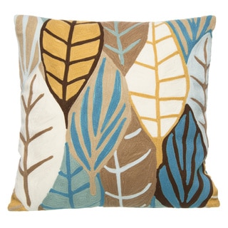Low Price 20 x 20-inch Poplar Ochre Decorative Pillow