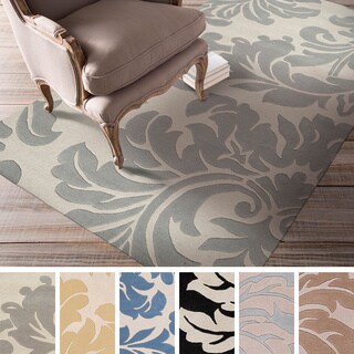 Save Price Hand-tufted Paisley Floral Wool Area Rug (10' x 14' )