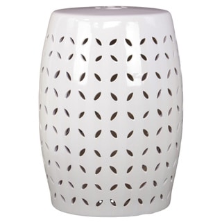 Great Prices White Ceramic Garden Stool