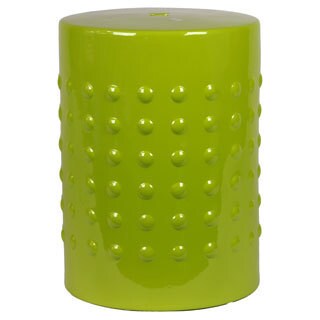 Online Specials  Green Ceramic Stool