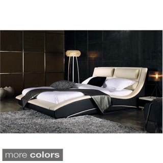 Big Save Normandy Eco-leather Modern Platform Bed