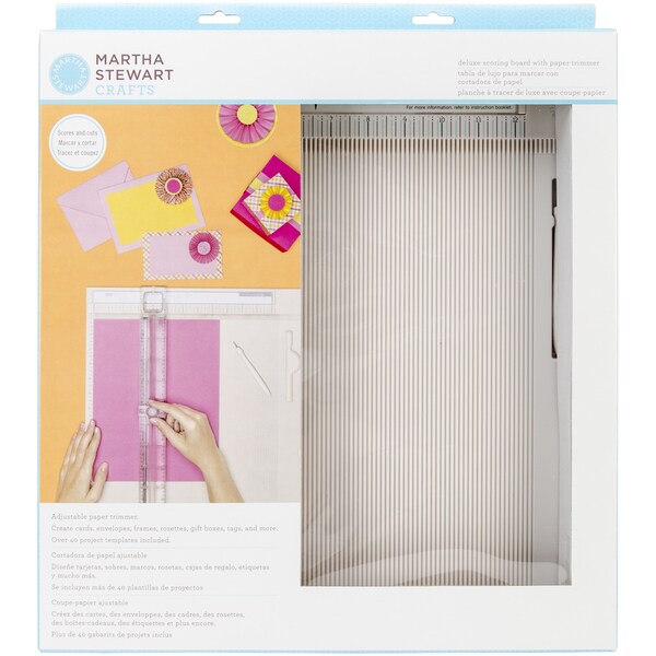 Martha Stewart Deluxe Score Board W/Trimmer -13.75"X19.5"