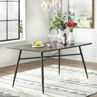 [1] Simple Living Milo Mixed Media Large Dining Table