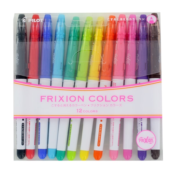 Pilot FriXion Colors Erasable Markers (Pack of 12) 16428528