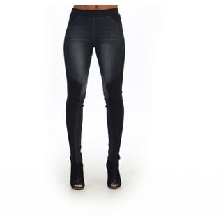 Hadari Women's Stretchy Denim Jeggings-Image