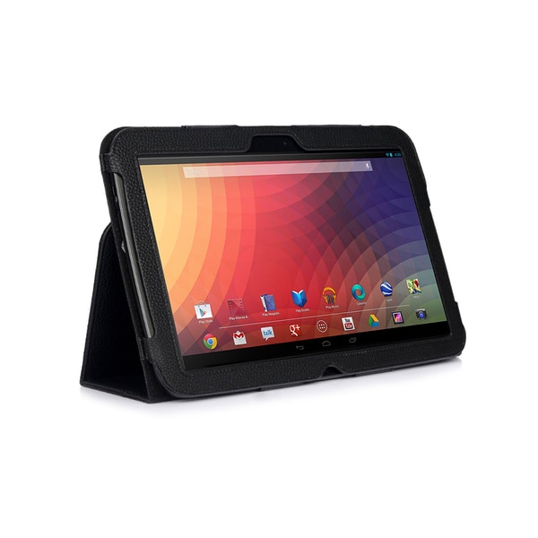 Black Double-Fold Folio Case for Nexus 10