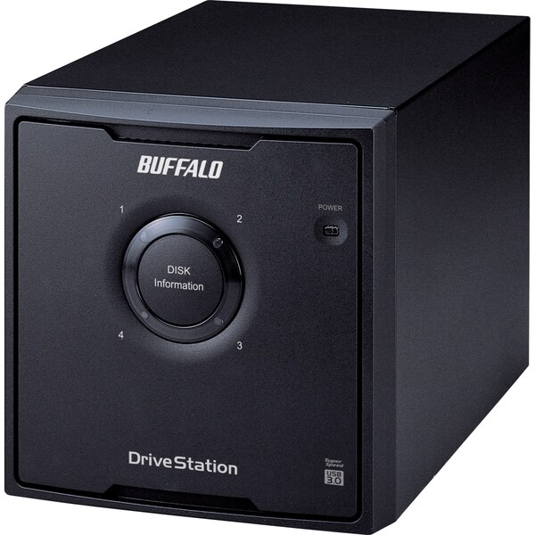 Buffalo DriveStation Quad HD-QH8TU3R5 DAS Array - 4 x HDD Supported -