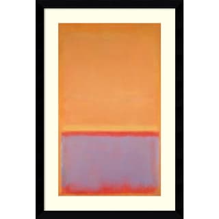 (>_<)  Mark Rothko 'Untitled, 1954' Framed Art Print 29 x 43-inch