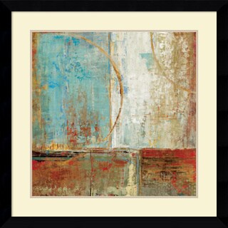 Special Offers Carmen Dolce 'Composition II' Framed Art Print 33 x 33-inch