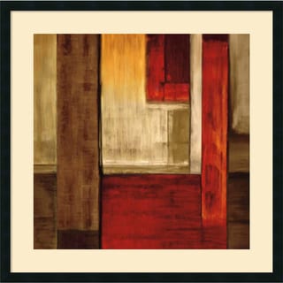 Best Shopping Aaron Summers 'Crossover II' Framed Art Print 34 x 34-inch