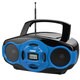 Naxa Blue NPB-264 Portable Mini MP3/CD AM/FM Radio and USB Boombox 