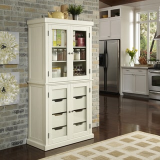 Home Styles Nantucket Distressed China Pantry