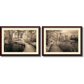 Big Save Ily Szilagyi 'Take My Lead- set of 2' Framed Art Print 43 x 32-inch Each