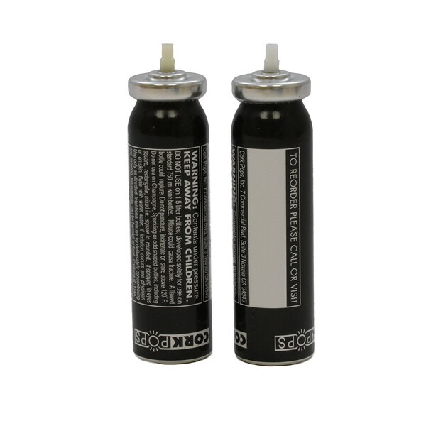 Cork Pops 13238 Refill Cartridges (Pack of 2)