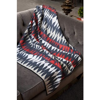Maya Multicolored Modern Geometric Throw