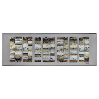 (^ ^)// Elias Muonz 'In Trance' Glass and Wood Art