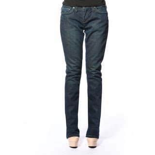 Stitch's Women's Soft Blue Denim Skinny Jeans-Image