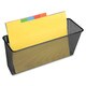 Lorell LLR84144 Black Mesh/ Wire Wall Pocket
