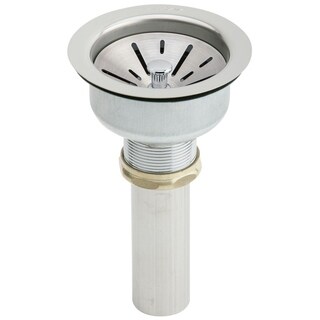 Elkay Stainless Steel 4.5 x 4.5-inch Drain Fitting-Image