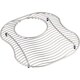 Elkay Wavy Wire Stainless Steel 12x10-inch Bottom Grid