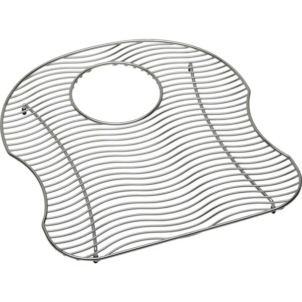 Elkay Wavy Wire Stainless Steel 16.1x4.75-inch Bottom Grid