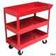 Excel 29-inch 3-tray Rolling Metal Tool Cart