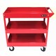 Excel 29-inch 3-tray Rolling Metal Tool Cart