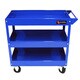 Excel 29-inch 3-tray Rolling Metal Tool Cart