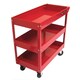 Excel 29-inch 3-tray Rolling Metal Tool Cart