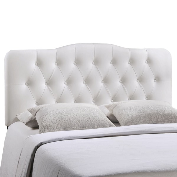 Annabel Buttontufted Queensize Headboard at All things sleep related