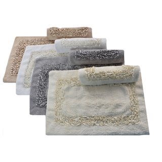 Low Price Laura Ashley Ribbon 2-piece Bath Rug Set