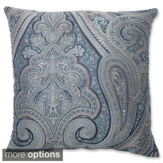 Hot Deal Pillow Perfect Royal Paisley Blue Throw Pillow
