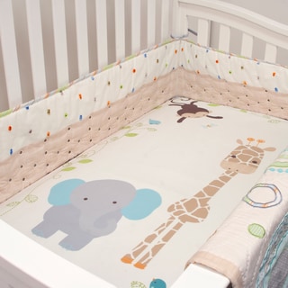 Nurture Imagination Jungle Fitted Sheet-Image