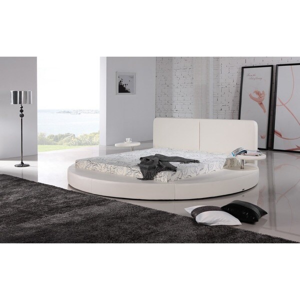 Oviedo Round Modern Platform Bed