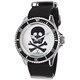 ToyWatch Men's S01WH Black Polycarbonate and Canvas Watch