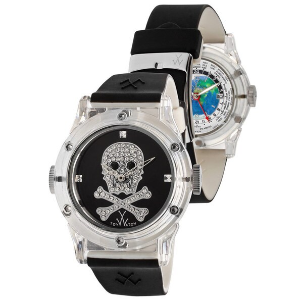 ToyWatch Men's TW09WD Black Stainless Steel/ Polycarbonate and Rubber Watch