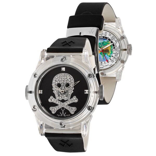 ToyWatch Men's TW11EU Black Stainless Steel/ Polycarbonate and Rubber Watch