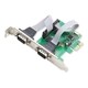 SYBA Multimedia 2-port Serial PCIe, x1, Revision 1.0a, (Full & Low Pr