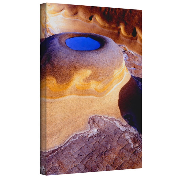 18 by 24 ArtWall Shiela Gosselins Amber Flame Art Appeelz Removable Wall Art Graphic