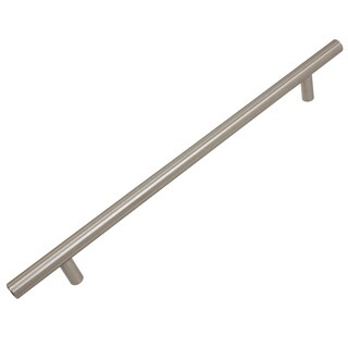 GlideRite 12-inch Solid Stainless Steel Finish 9 inch CC Cabinet Bar Pulls (Pack of 10)