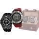 Joshua & Sons Men's Swiss Quartz Digital/Analog Strap Watch Set